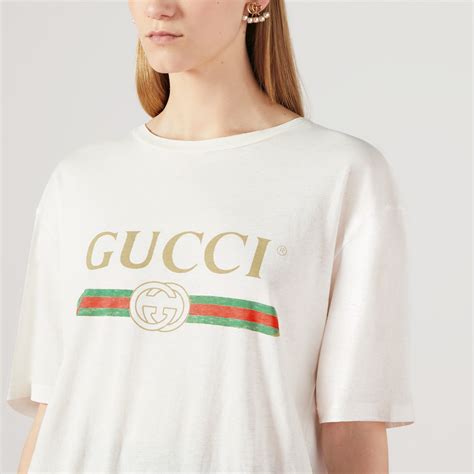 gucci white t shirt women.